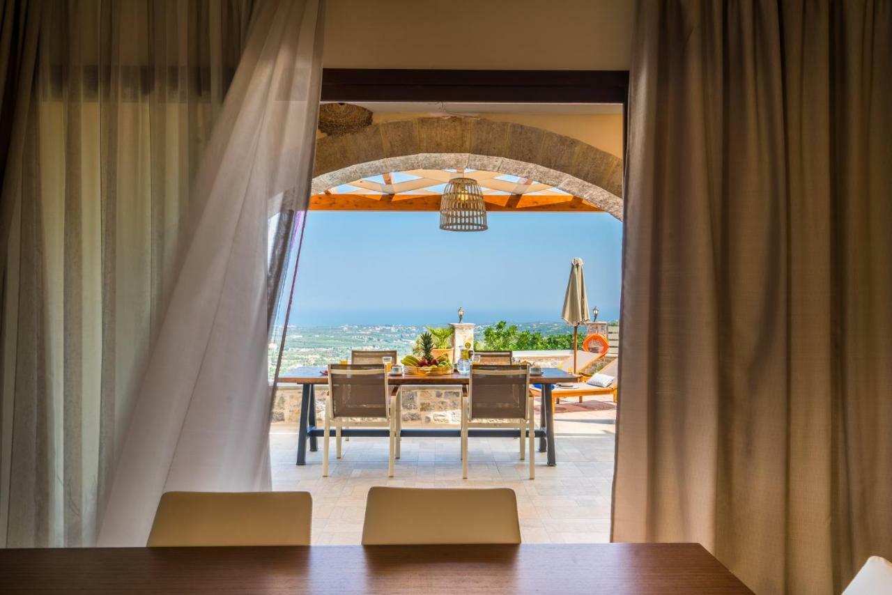 New Villa Kantifes 4 Families Or Couples With Private Pool & Bbq Kirianna Eksteriør billede
