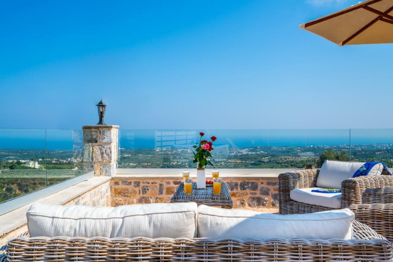 New Villa Kantifes 4 Families Or Couples With Private Pool & Bbq Kirianna Eksteriør billede