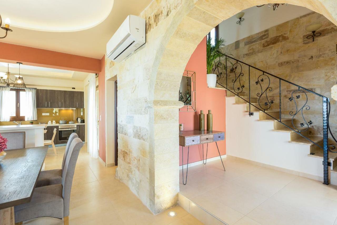 New Villa Kantifes 4 Families Or Couples With Private Pool & Bbq Kirianna Eksteriør billede