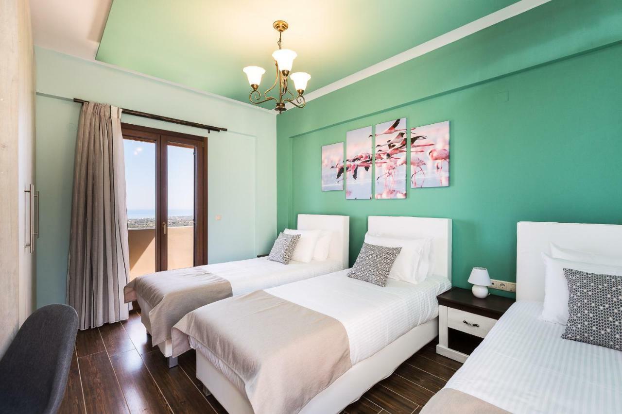 New Villa Kantifes 4 Families Or Couples With Private Pool & Bbq Kirianna Eksteriør billede