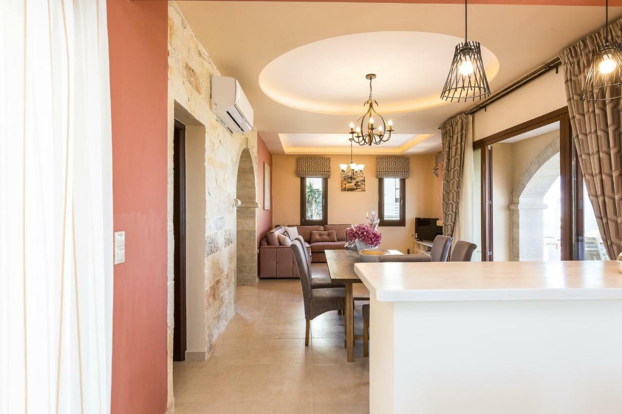 New Villa Kantifes 4 Families Or Couples With Private Pool & Bbq Kirianna Eksteriør billede